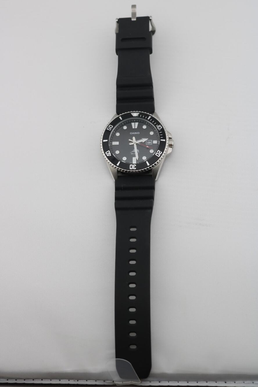 Casio Men's Duro Marlin MDV106 2784 Dive Watch 200M WR Anti-Reverse Bezel